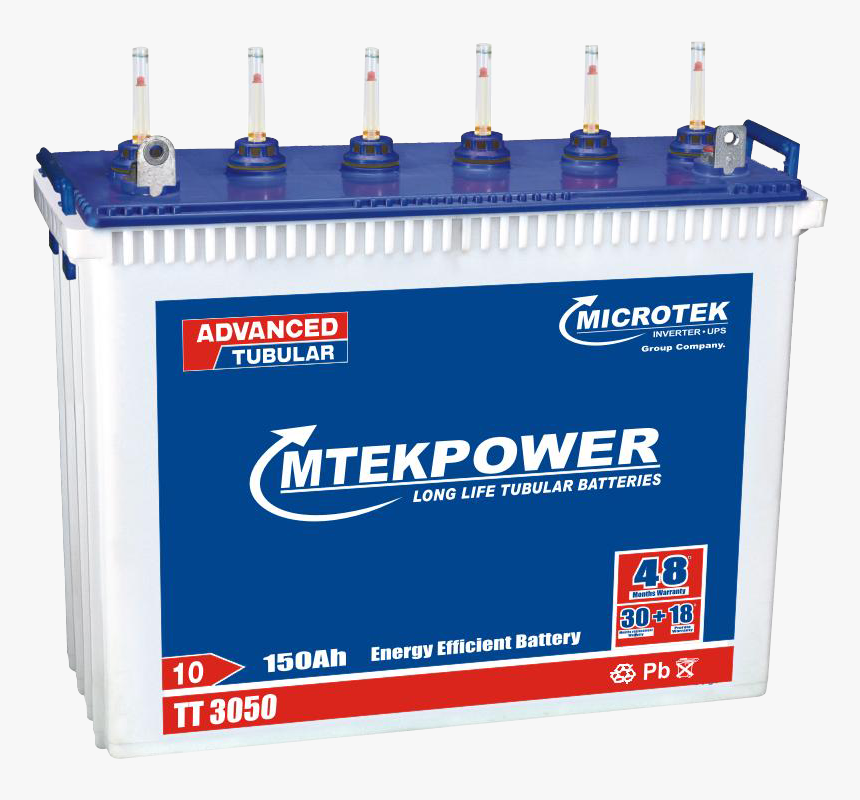 Inverter Battery Png Picture - Microtek Car Battery Png, Transparent Png, Free Download