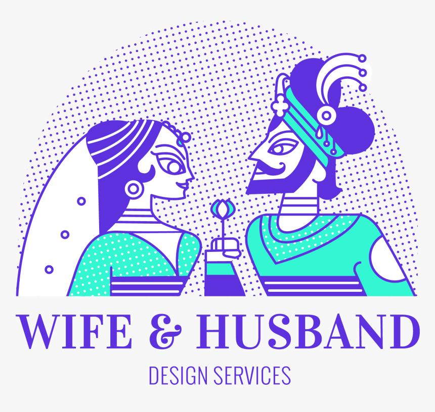 Wife And Husband Design Services - Poster, HD Png Download, Free Download