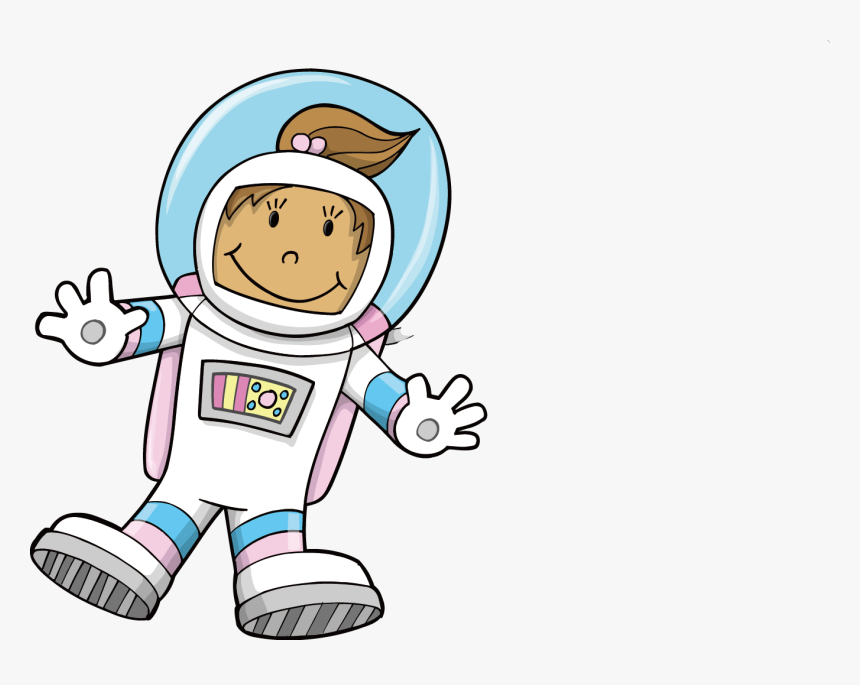 Vector Astronaut Free Download On Unixtitan - Kid Astronaut Clipart, HD Png Download, Free Download