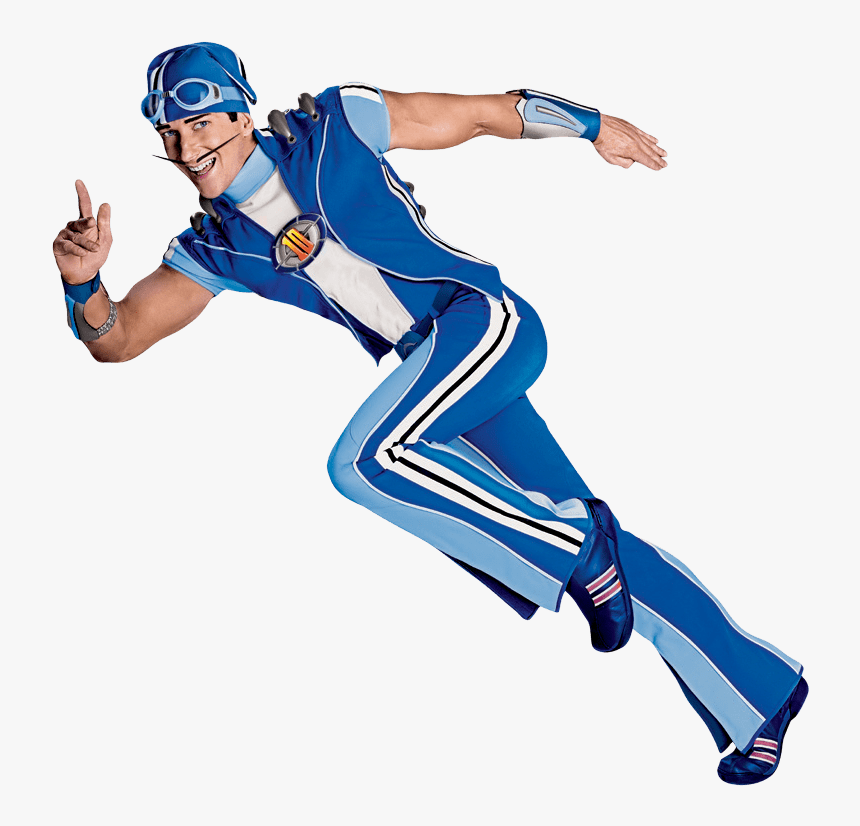 Sportacus Speeding - Lazy Town Sportacus, HD Png Download, Free Download