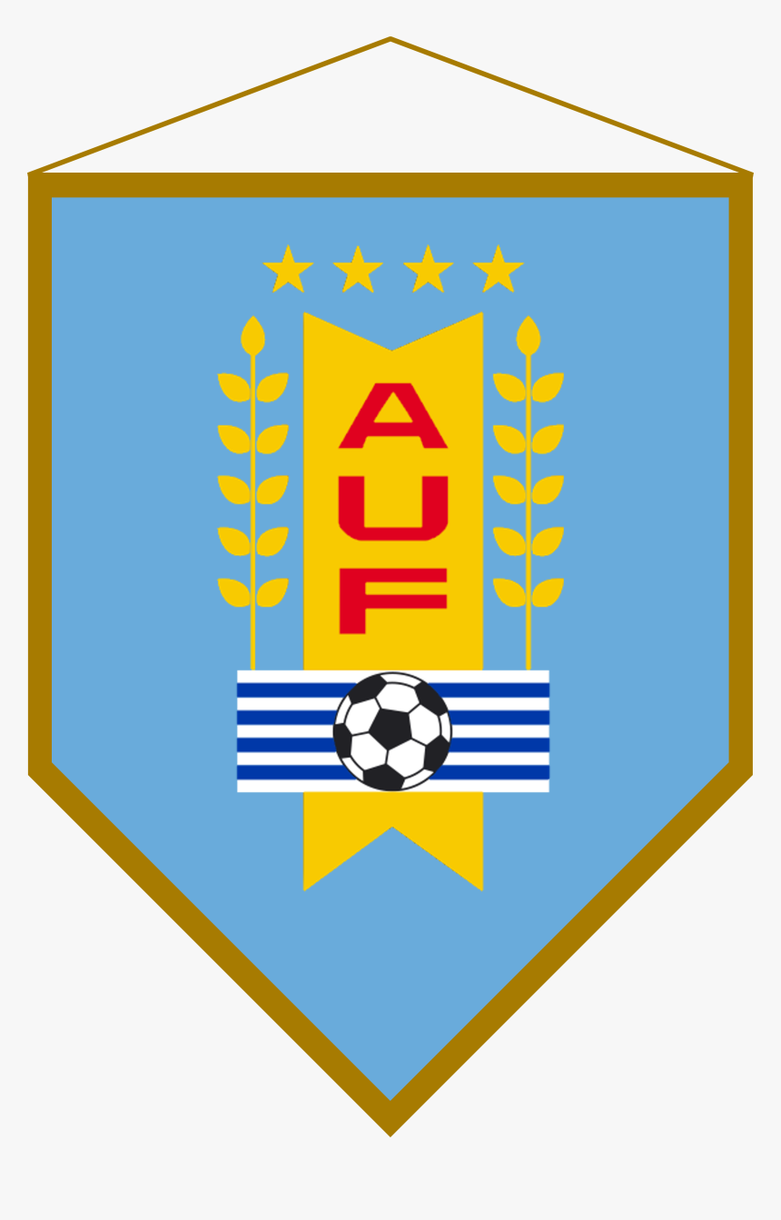 Logo Banderín Uruguay - Escudo De Futbol De Uruguay, HD Png Download, Free Download