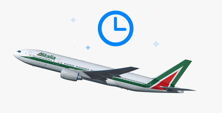 Alitalia Flight Delay Compensation - Turkish Airlines Cargo Png, Transparent Png, Free Download