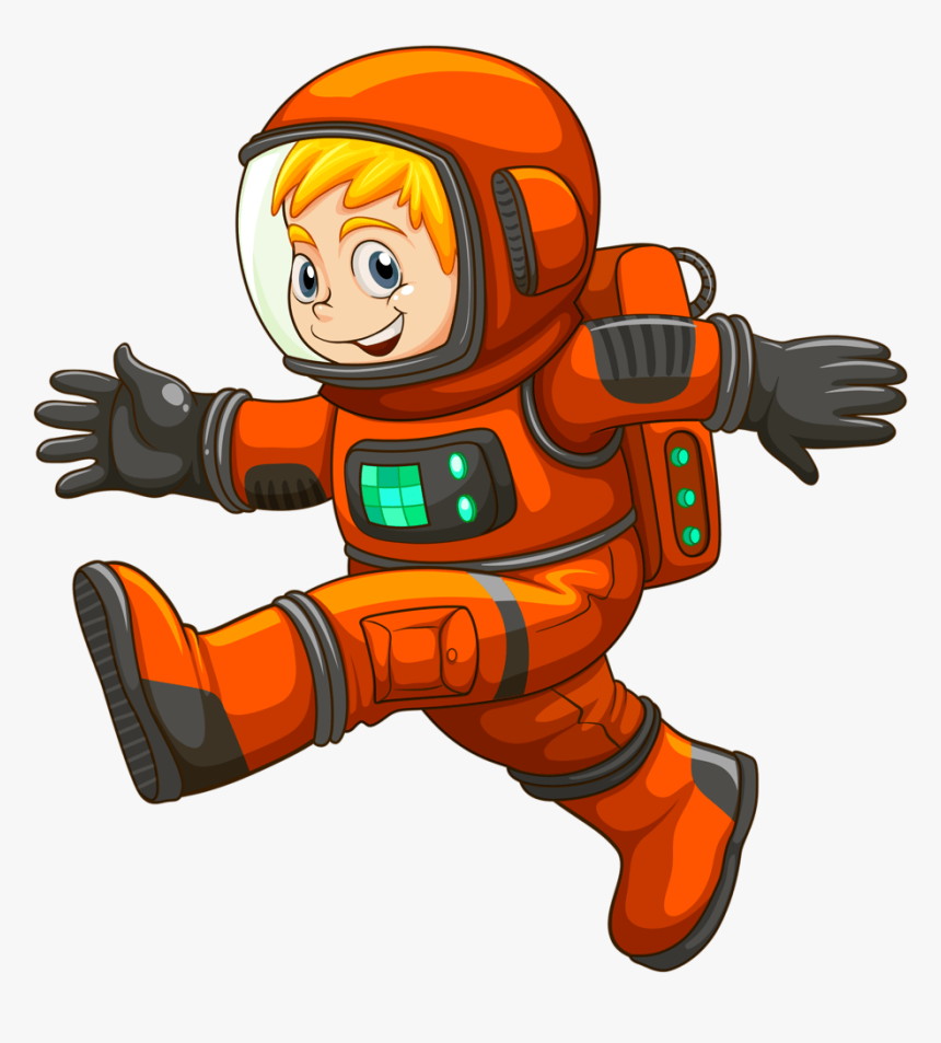 Astronaut - Clipart Astronaut Robot Png, Transparent Png, Free Download