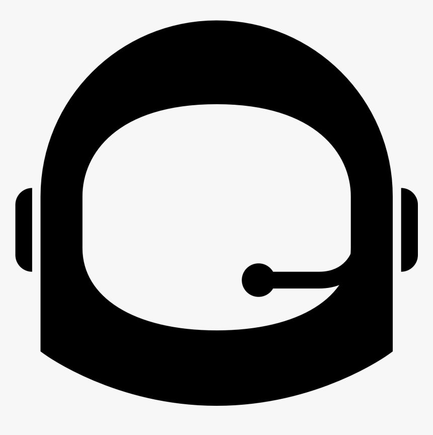 Astronaut Helmet Png - Logo Youtube Png Circular, Transparent Png, Free Download