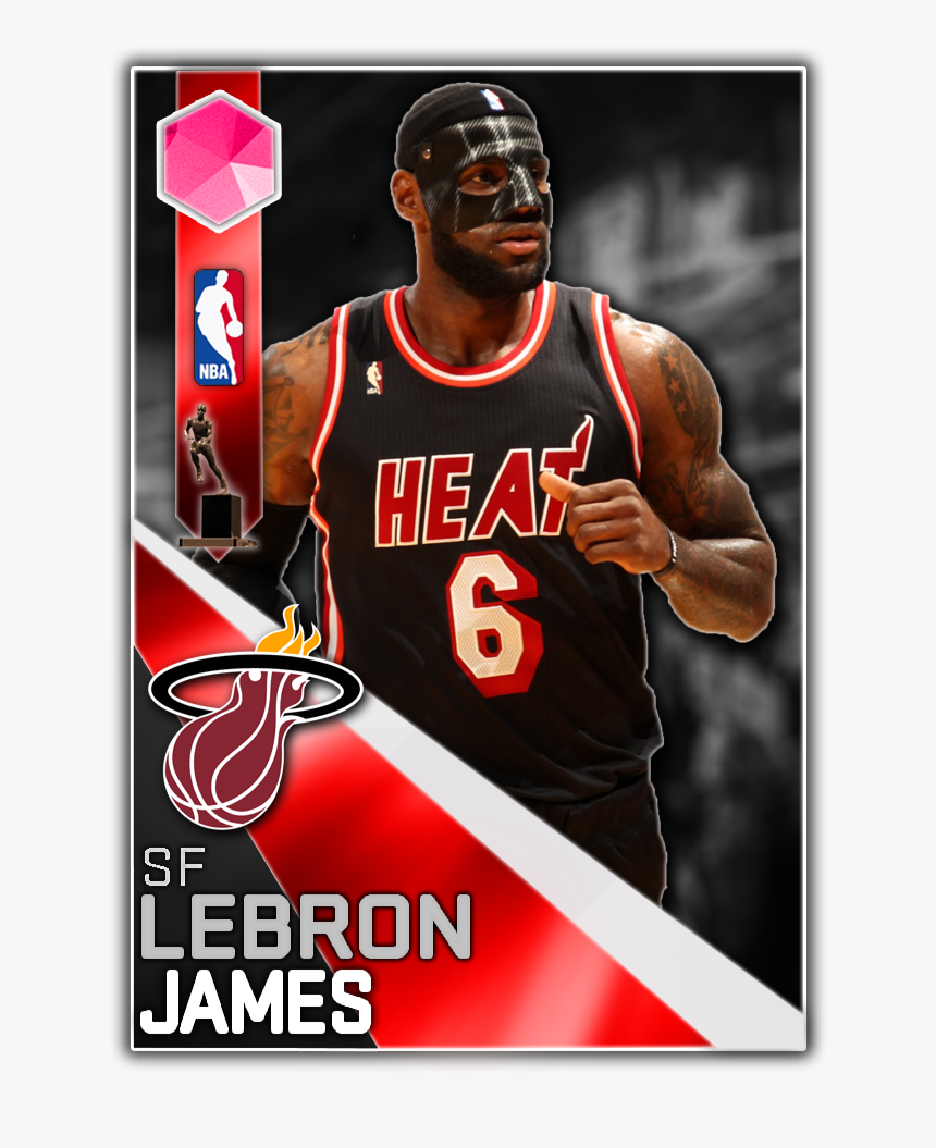 Miami Heat Lebron Mask, HD Png Download, Free Download