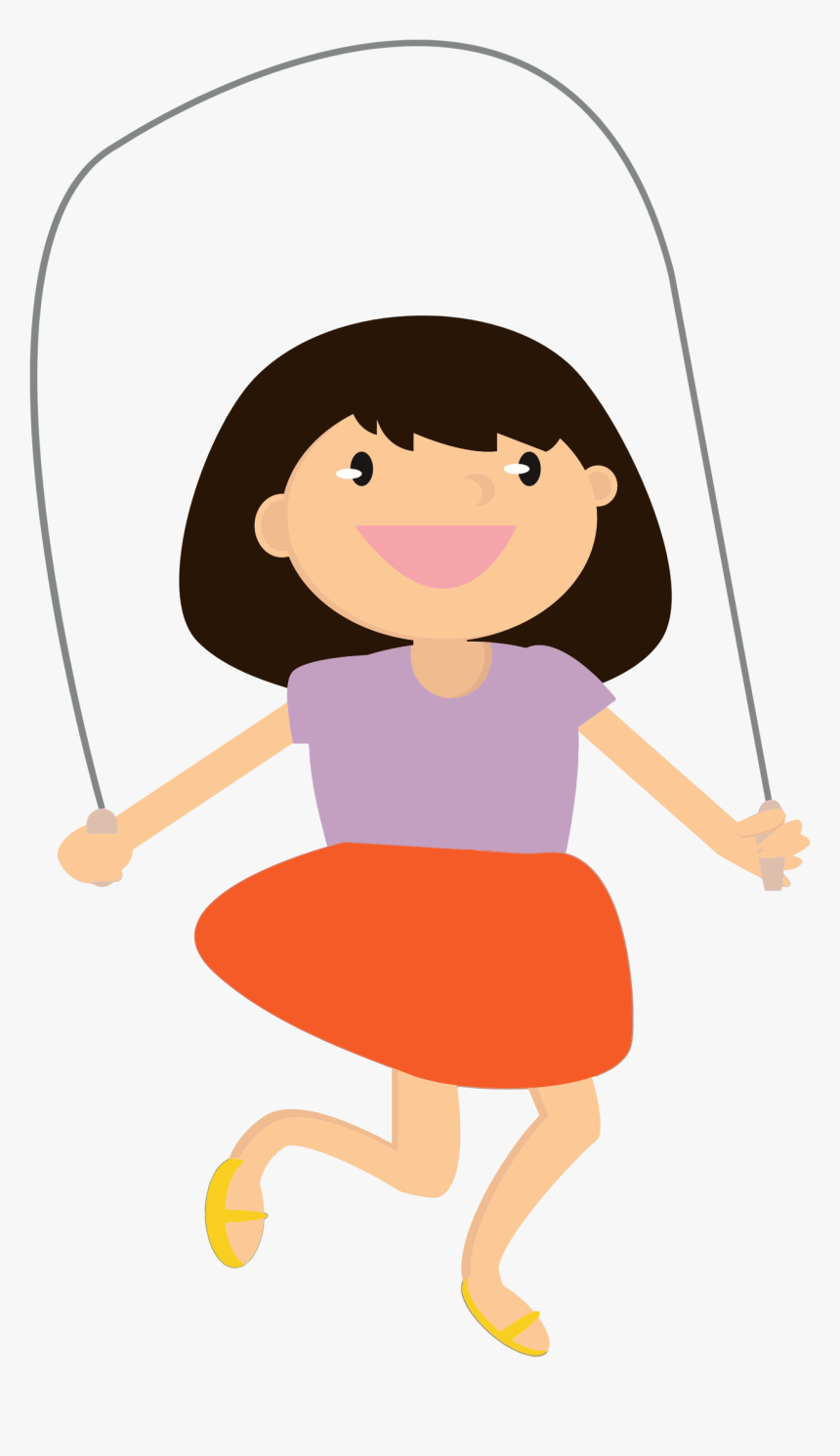 Art,child,shoe - Jumping Rope Clipart, HD Png Download, Free Download