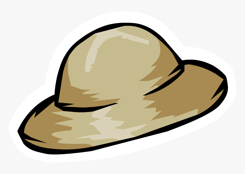 Hat Safari Pith Helmet Clip Art - Cartoon Safari Hat Png, Transparent Png, Free Download