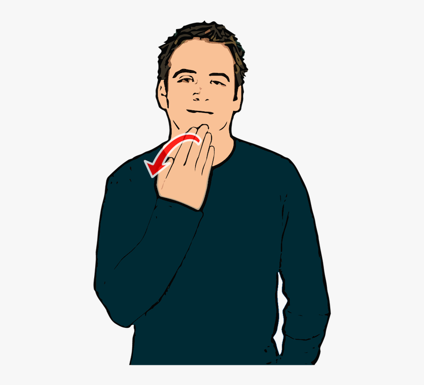 British Sign Language - Thank You Sign Language Uk, HD Png Download, Free Download