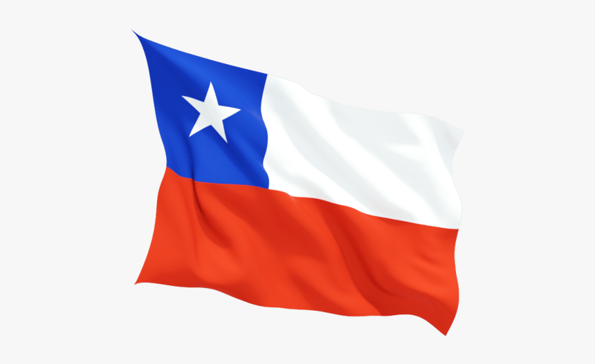 Bandera Chile - Chile Flag Png Gif, Transparent Png, Free Download