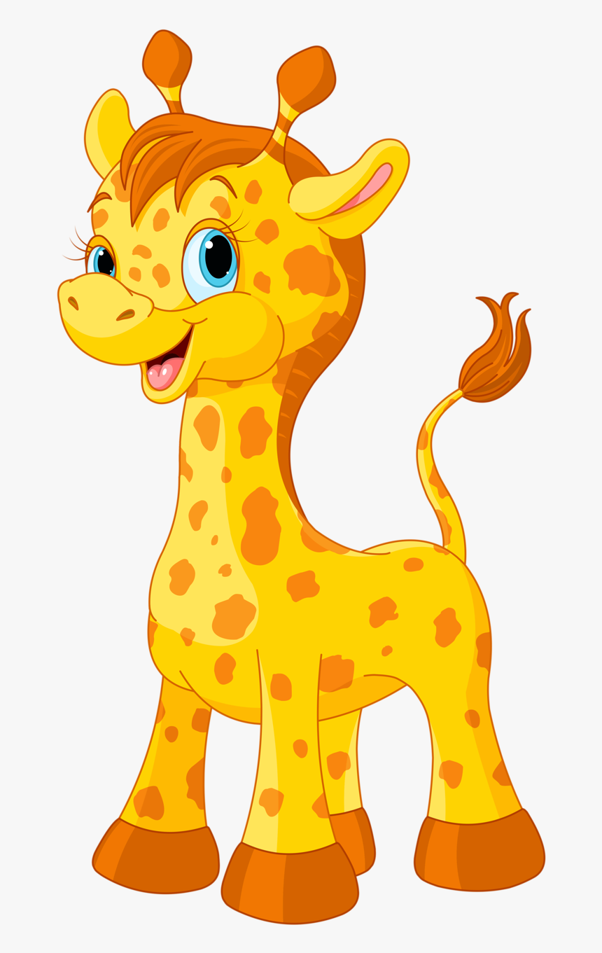 Clipart Giraffe Vector - Cute Giraffe Clipart, HD Png Download, Free Download