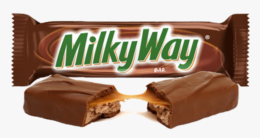 Milky Way Candy Png - Chocolate Bar, Transparent Png, Free Download