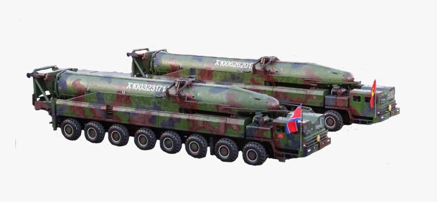 Transparent Nuclear Missile Png - Intermediate Range Ballistic Missiles, Png Download, Free Download