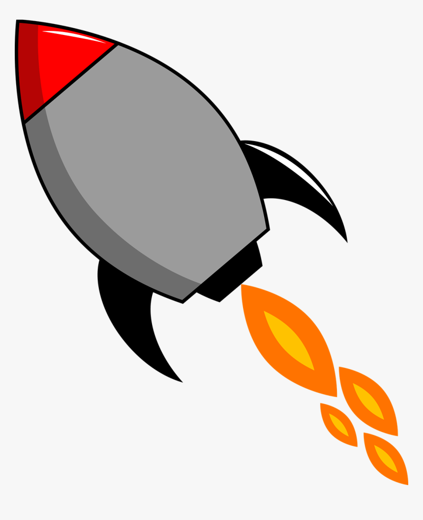 Transparent Rocket Fire Png - Cartoon Missile Png, Png Download, Free Download
