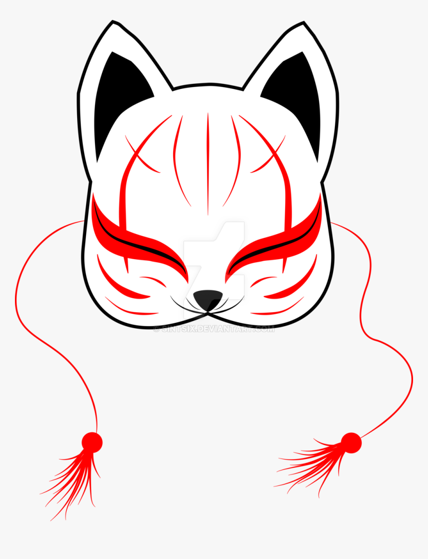 Transparent Japanese Mask Png - Kitsune No Koe Mask, Png Download, Free Download