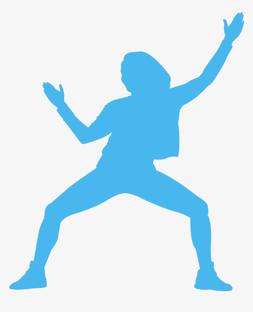 Pink Zumba Silhouette, HD Png Download, Free Download