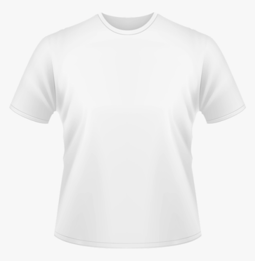 Clip Art Camiseta Cdr - Plain White Tshirt Vneck, HD Png Download, Free Download