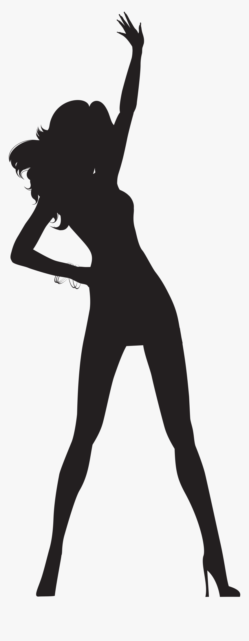 Dancing Clipart Transparent - Dancing Girl Silhouette Png, Png Download, Free Download