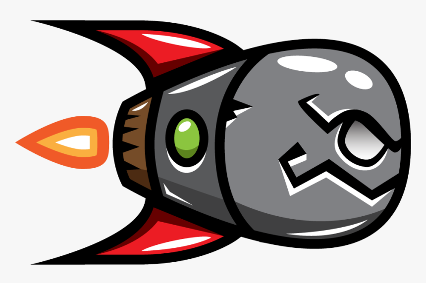 Banner Free Stock Missile Transparent Cartoon - Transparent Missile Cartoon, HD Png Download, Free Download