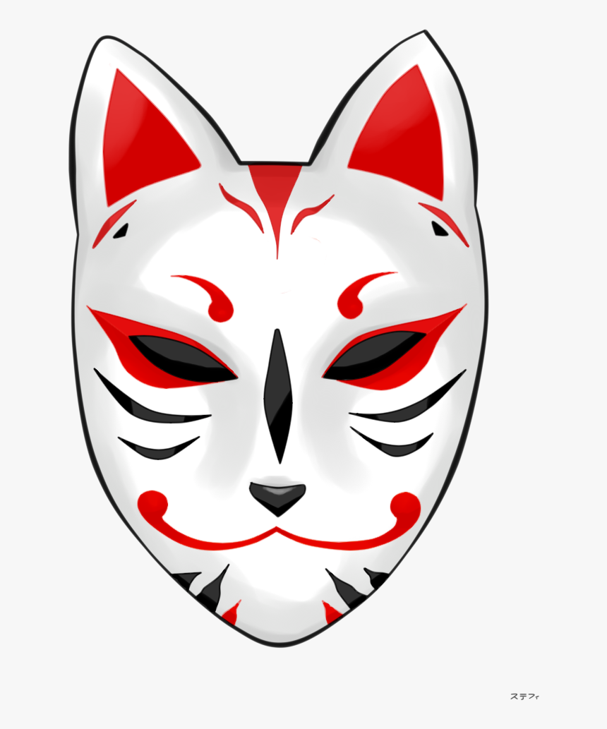 Kitsu2 329865 - Japanese Kitsune Mask Png, Transparent Png, Free Download