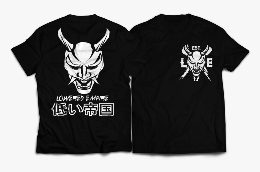 Japanese Oni Mask Tee - Oni Mask, HD Png Download, Free Download