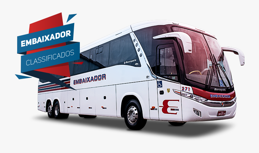 Ônibus - Expresso Embaixador - Expresso Embaixador, HD Png Download, Free Download