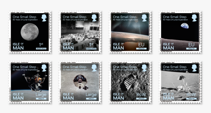 First Moon Landing Stamp, HD Png Download, Free Download