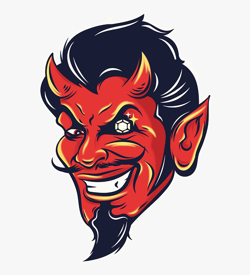 Transparent Devil - Devil Face Transparent, HD Png Download, Free Download