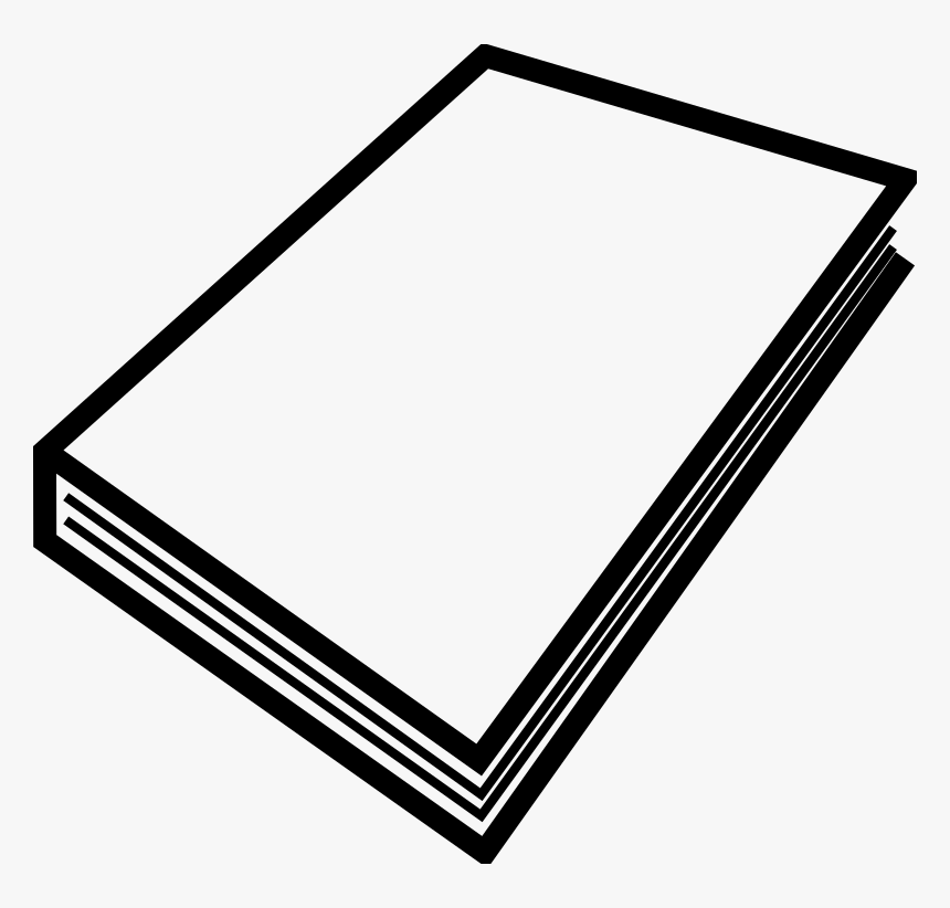 De Papel, Libro, Pila, En Blanco, Hojas, Blanco - Closed Book Clip Art, HD Png Download, Free Download