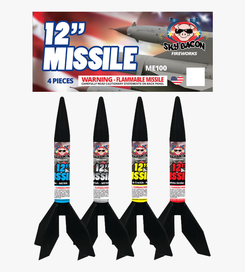 Sky Bacon Missile - Missile, HD Png Download, Free Download