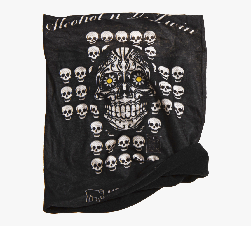 Holy Freedom Skull Pile Custom Motorcycle Bandana Tube"
 - Skull, HD Png Download, Free Download