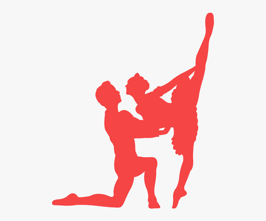Ballet Couple Silhouette, HD Png Download, Free Download