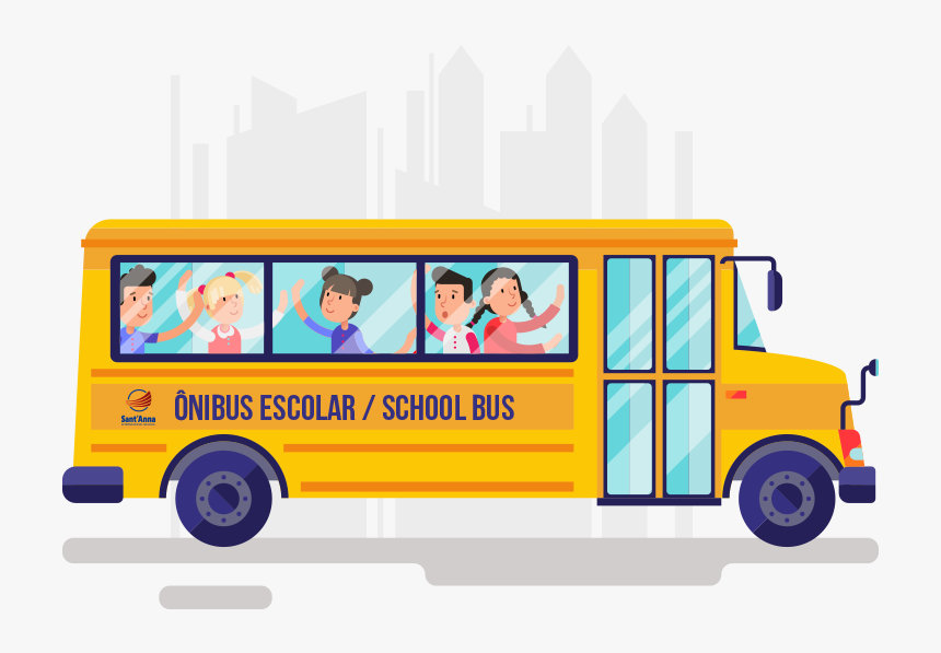 Uae School Bus Clipart, HD Png Download, Free Download