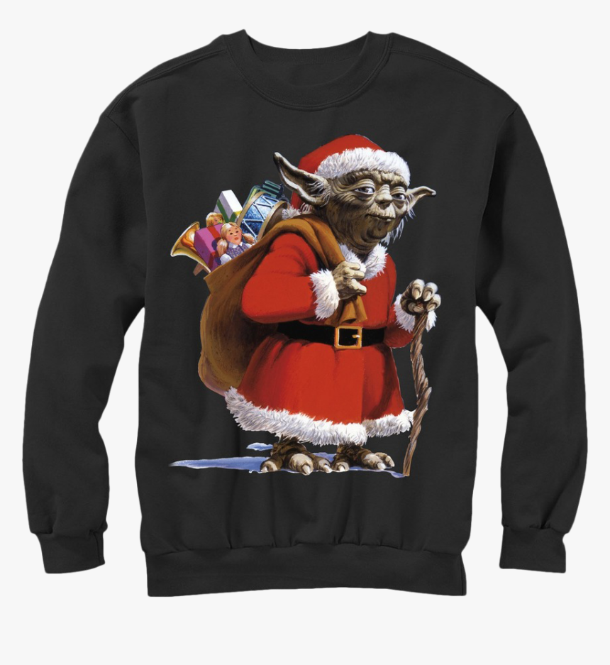 Star Wars Yoda Santa Claus Ugly Faux Christmas Sweater - Yoda Christ Consciousness, HD Png Download, Free Download