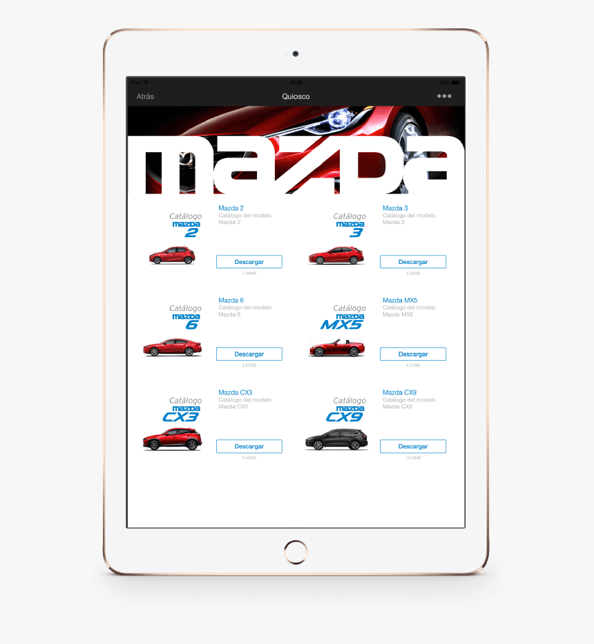 Icono Mazda Ejemplo - Tablet Computer, HD Png Download, Free Download