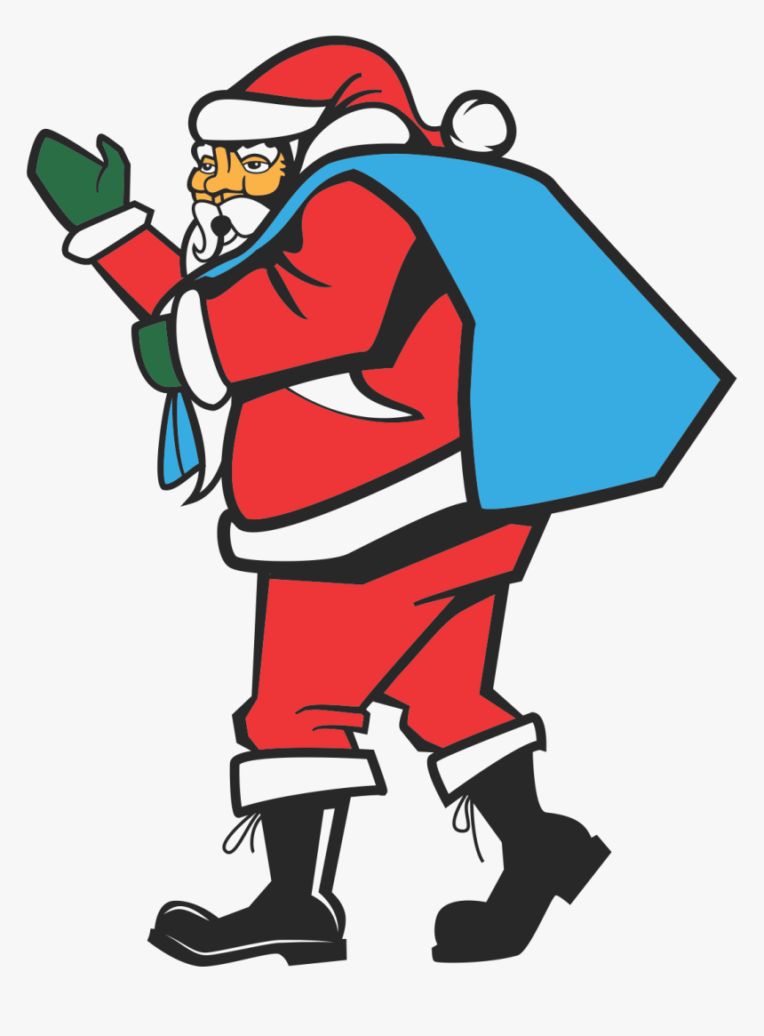 Santa Claus Vector, Santa Claus, Santa Claus Eps, Santa, HD Png Download, Free Download