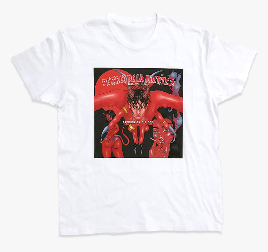 Image Of Camiseta Blanca Perreo De La Muerte - Fernandito Kit Kat Camiseta, HD Png Download, Free Download