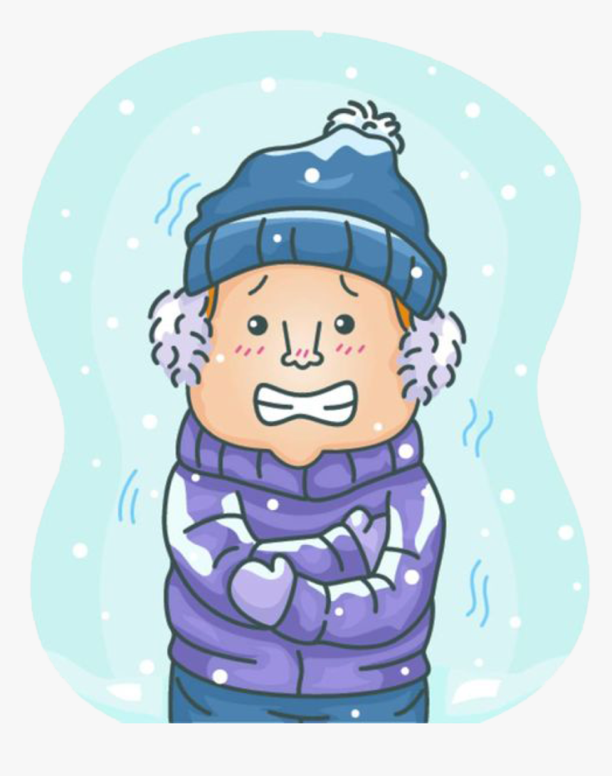 It is cold картинка