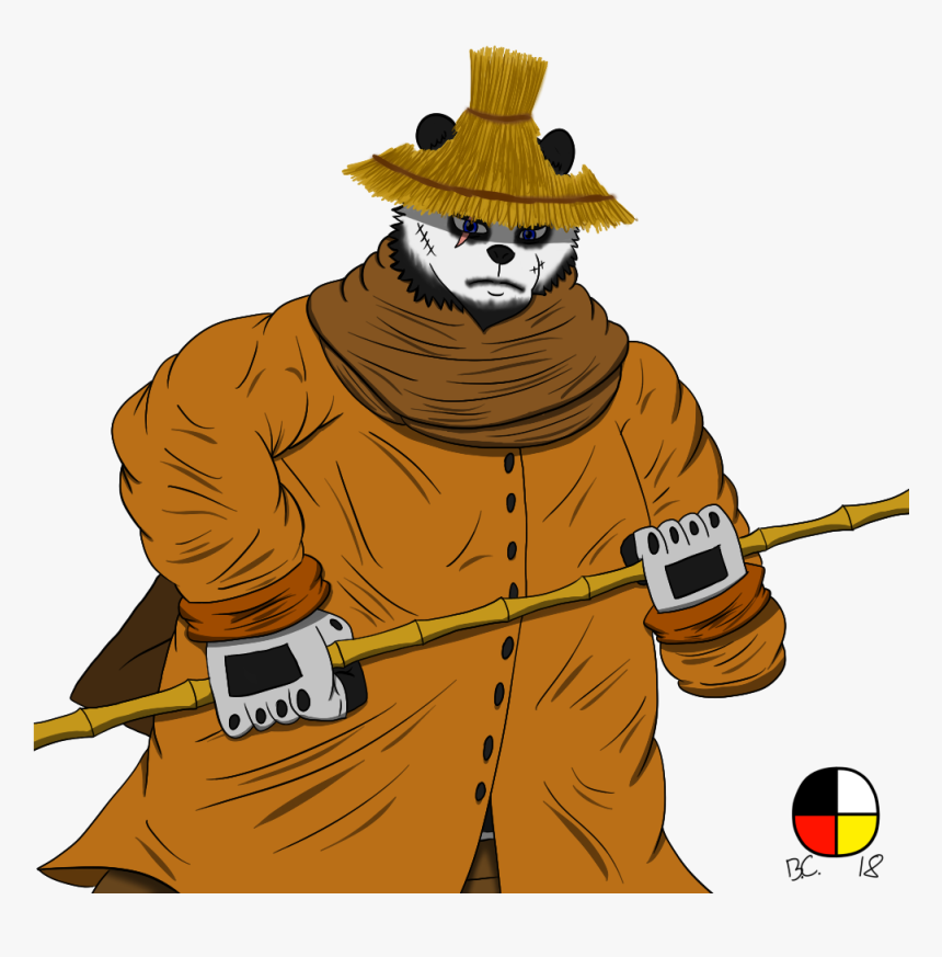 Huo King (with Bamboo Hat) - Cartoon, HD Png Download, Free Download