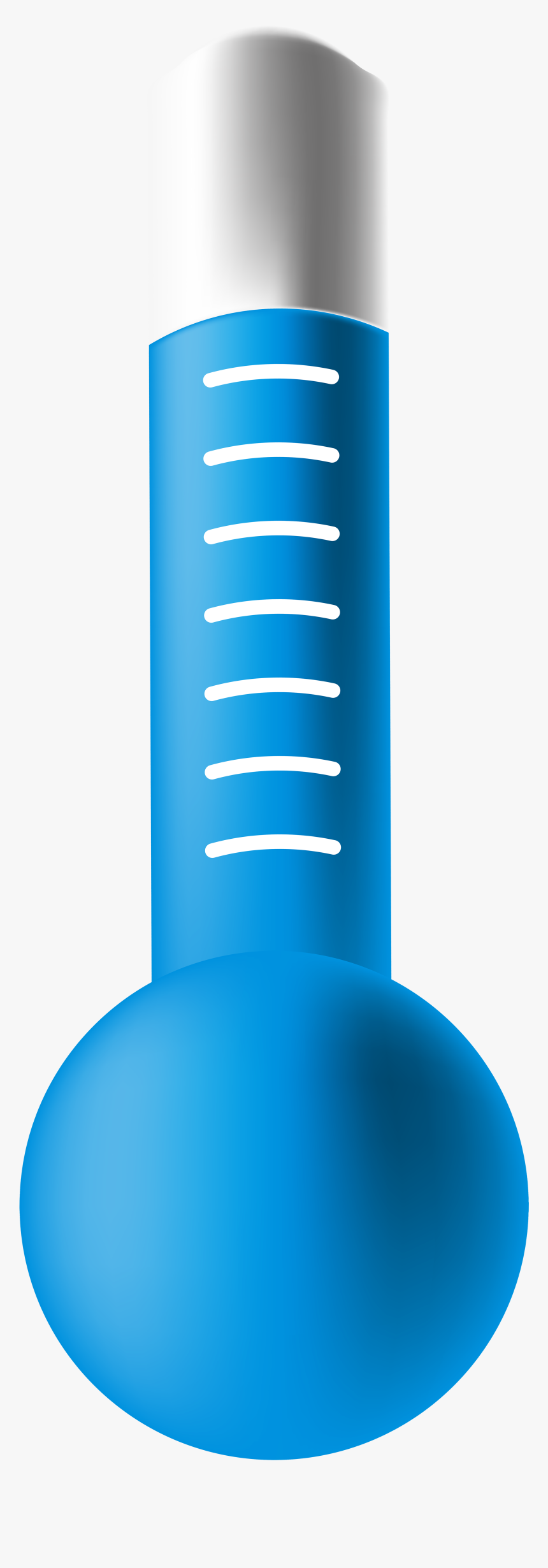 Cold Thermometer Weather Icon Png Clip Art - Circle, Transparent Png, Free Download