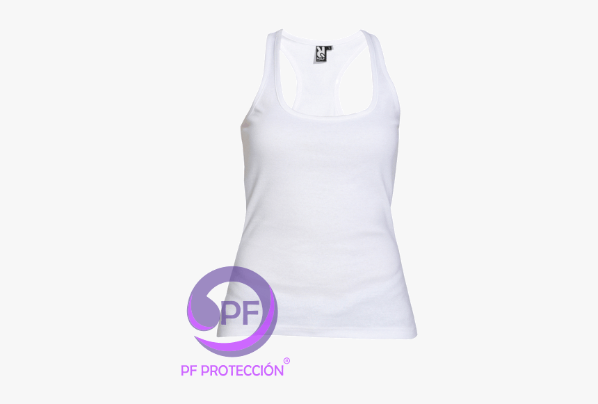 Camiseta Blanca Espalda Nadadora, HD Png Download, Free Download