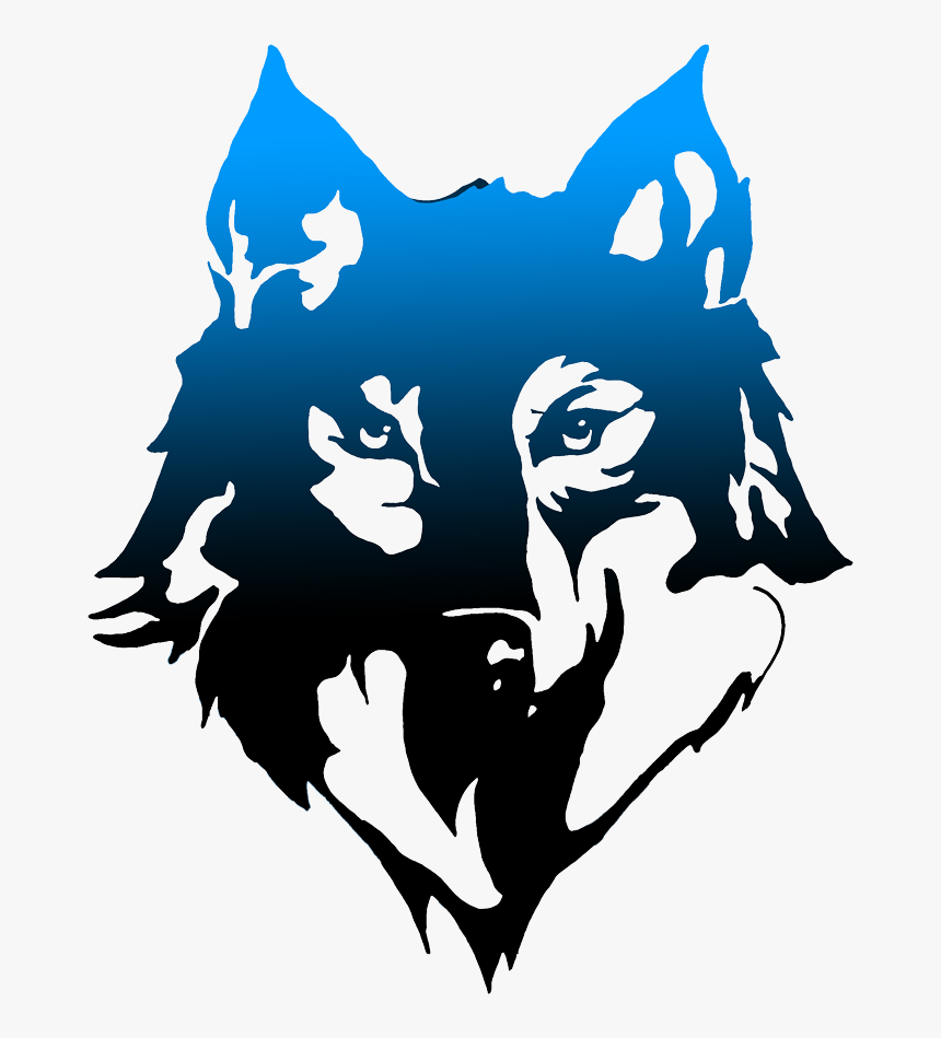 Blue Wolf Png - Wolf Logo Transparent Background, Png Download, Free Download