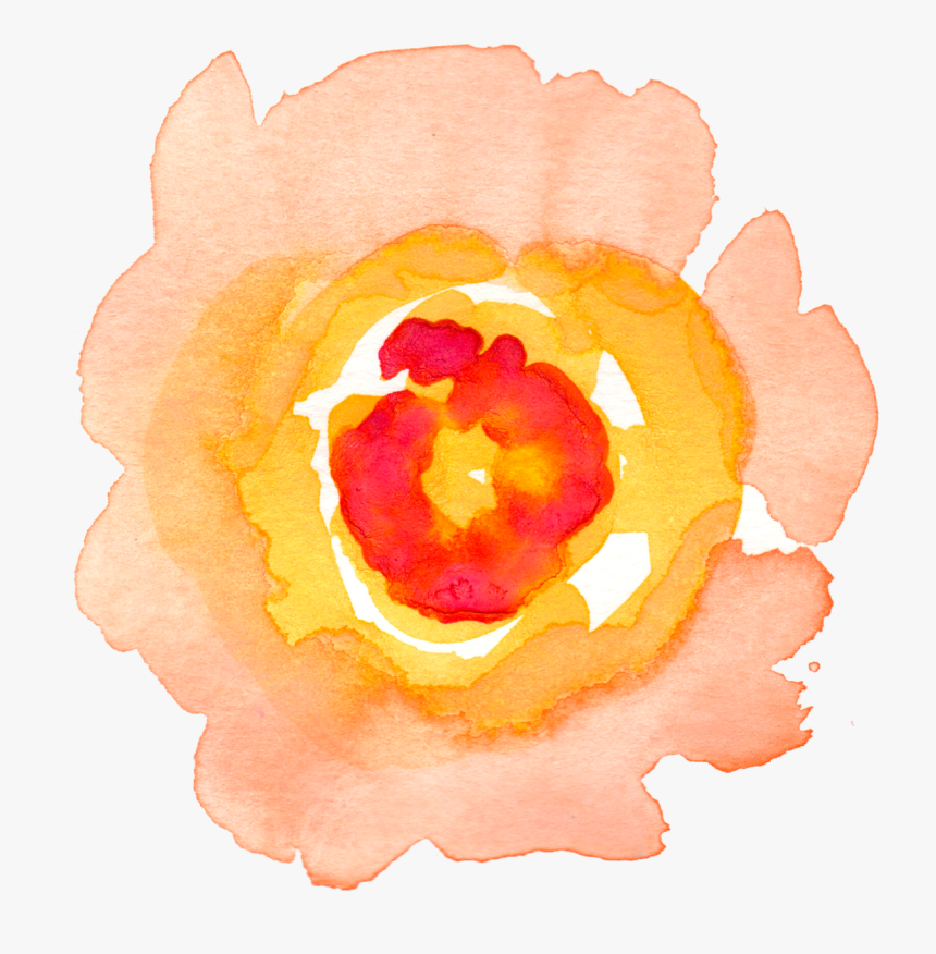 Paint Clipart Water Paint - Watercolor Flowers Transparent Background, HD Png Download, Free Download