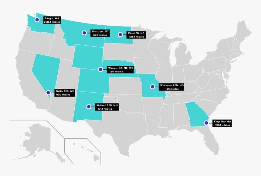 Nuclear Missile Sites In Us - Northwest Territorial Imperative, HD Png Download, Free Download