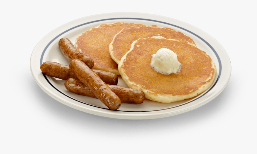 Transparent Pancake Clipart - Pancakes And Sausage Links, HD Png Download, Free Download