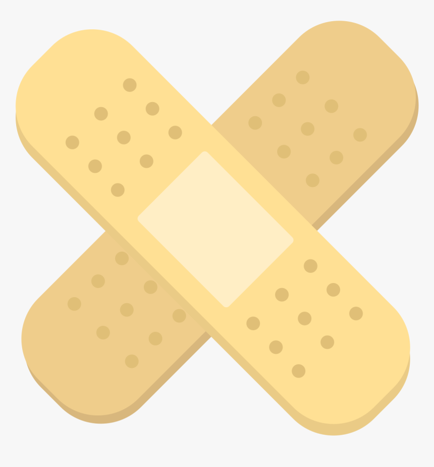 Transparent Band Aid Clipart - Illustration, HD Png Download, Free Download