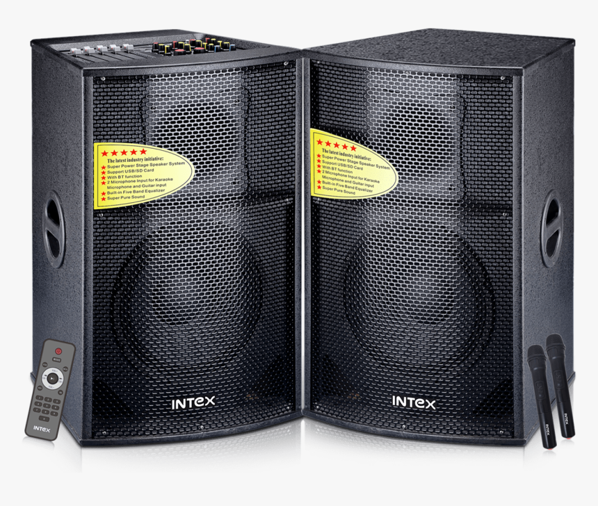 Dj - Intex Dj Speaker Price, HD Png Download, Free Download