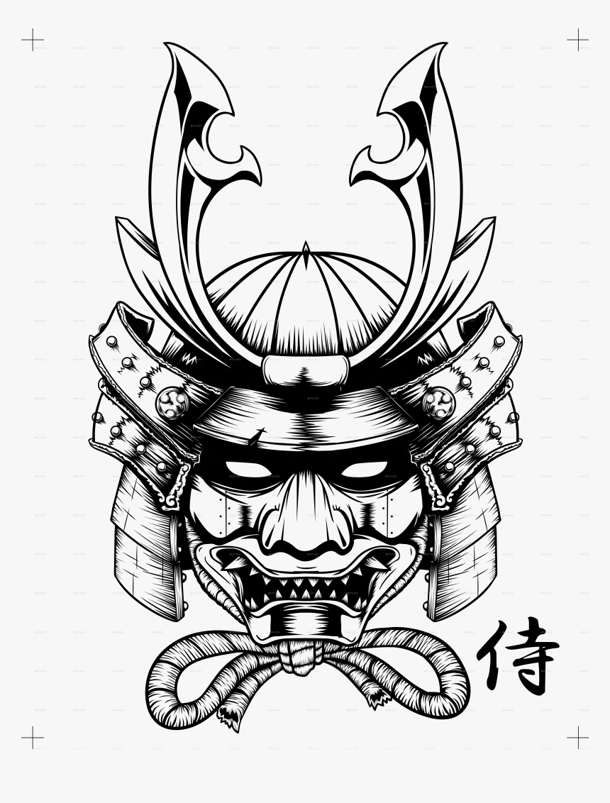 Clip Art Skull Vector Ubisafe Mask - Transparent Samurai Helmet Png, Png Download, Free Download