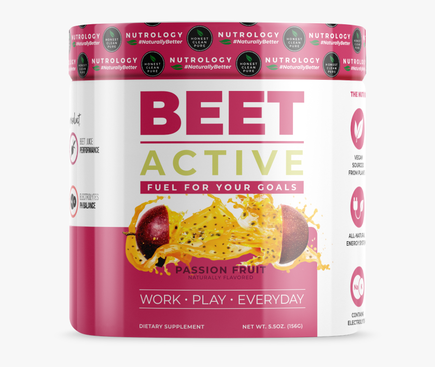 Beet Active - Beet Natural Pre Workout, HD Png Download, Free Download