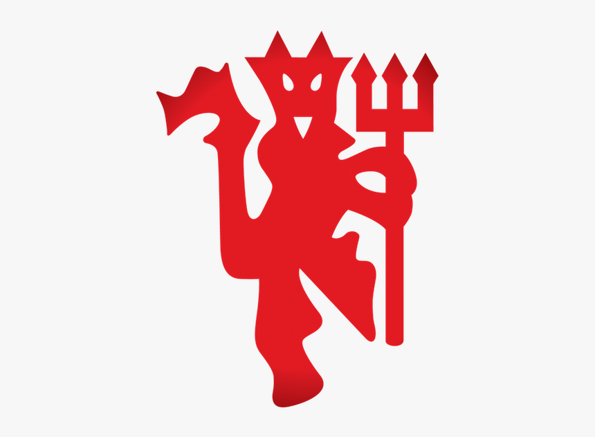 Red Devil Transparent Image - Manchester United Logo, HD Png Download, Free Download