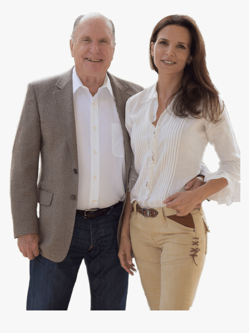 Robert Duvall With His Wife Luciana Pedraza - Robert Duvall Kids, HD Png Download, Free Download